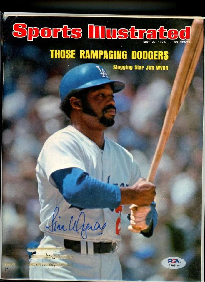 Jim Wynn PSA ADN firmado 1974 revista Sports Illustrated autógrafo Foto 1 de 1