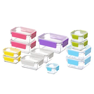 Glasslock Ovensafe Tempered Glass Food Storage 12pc Set w/ Lid 28120 - Picture 1 of 3