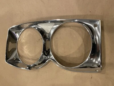 LH OEM 1965 Mercury Comet Headlight Bezels #C5GB-13064B & C5GB-13052B LH Trim - Image 1 of 4