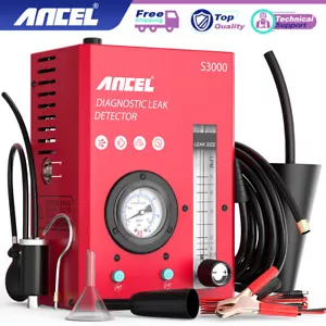 EVAP Smoke Machine Leak Detector Vacuum Tester Pipe Diagnostic Tool ANCEL S3000 - Picture 1 of 13