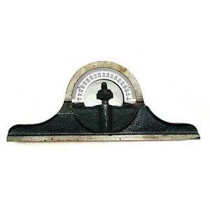 Cast Iron Reversible Protractor Head for Combination Squares