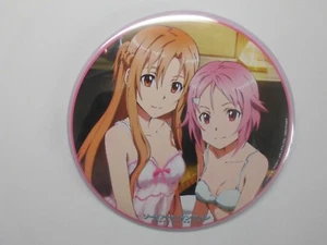 Sword Art Online Big Can Badge ~~ ASUNA + Lisbeth ~~ (Diameter=15cm) - Foto 1 di 2