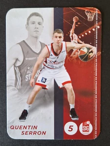 Quentin Serron #5 Strasbourg Card Slam Deck 2018-2019 Basket France - Picture 1 of 2