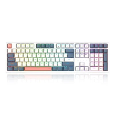 REDRAGON K668RGB Gaming Keyboard, 104 Keys and Extra 4 Hotkeys Wired Mechanical - Image 1 of 4