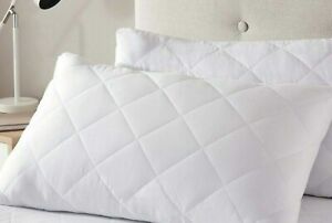 Memory Foam Pillow Pack of 2 Quilted Pillow Nonallergenic Soft Bed Pillow