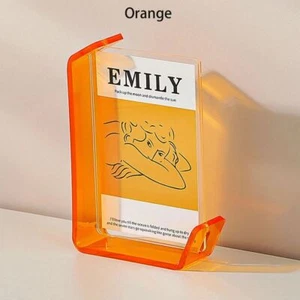 Transparent Photo Frame Acrylic Picture Display Table Ornaments - Picture 1 of 11