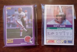 1989 Score Supplemental #410S MATT BAHR Lot of (10) - Picture 1 of 1