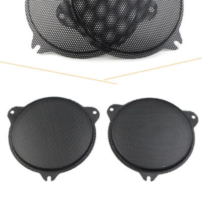 Front Mesh Speaker Grills Black for Harley Davidson Electra Glide 2014-2018 2pcs - Imagem 1 de 4