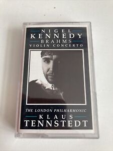 Nigel Kennedy : Brahms Violin Concerto : Vintage Tape Cassette Album From 1991