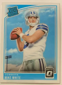 Tarjeta de novato Mike White 2018 Donruss OPTIC #185 (4517) - Imagen 1 de 2