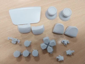 Button key set complete for Playstation 5 PS5 Controller BDM-010 white, 16 parts - Picture 1 of 3