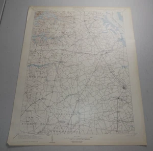 1903 Antique Topographical Map of DOVER QUADRANGLE IN MD, DE, & NJ   / B - Picture 1 of 2