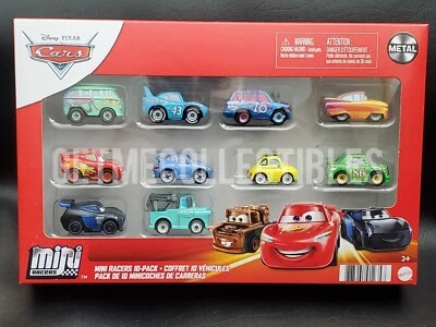 DISNEY PIXAR CARS MINI RACERS RS RADIATOR SPRINGS RAMONE 10 PACK FREE SHIP - Image 1 of 2