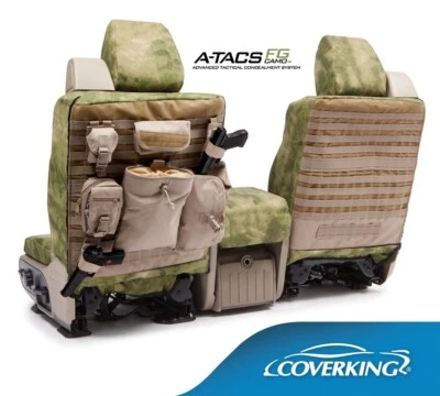 NOVAS CAPAS DE ASSENTO CAMUFLADAS VERDE FOLHAGEM A-Tacs com sistema Molle / 5102063-20 - Imagem 1 de 4