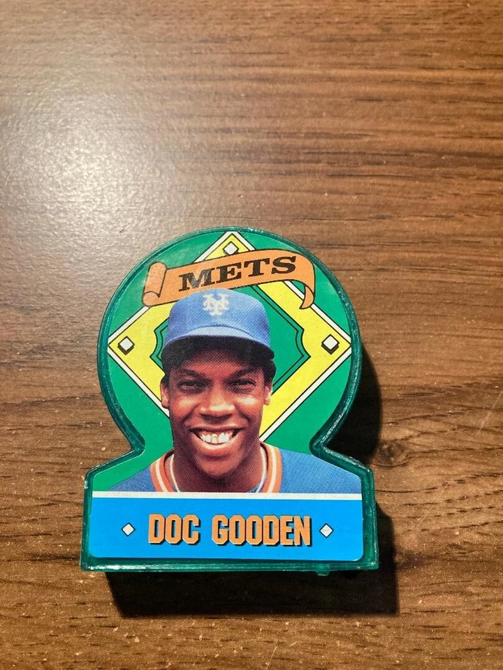 1991 Topps Superstar Standups Candy Collectibles Dwight Gooden #15 Mets - Image 1 of 1