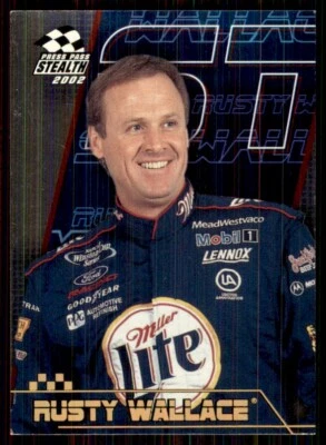 2002 Press Pass Stealth Foil #P1 Rusty Wallace - Image 1 of 2