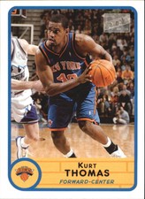 2003-04 Bazooka Mini New York Knicks Basketball Card #40 Kurt Thomas