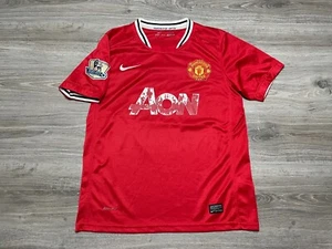 Maglia calcio Javier Chicharito #14 Manchester United Nike 2011/2012 uomo small - Foto 1 di 7