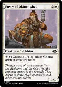 ENVOY OF OKINEC AHAU X 4 N/M- THE LOST CAVERNS OF IXALAN MTG - Picture 1 of 1