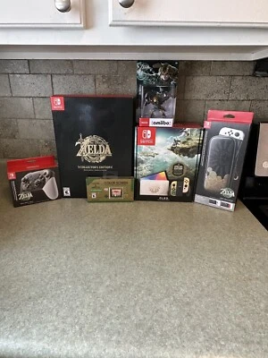 Zelda Tears of the kingdom Collectors Edition and OLED switch bundle - Image 1 of 4