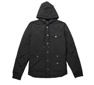 Harley-Davidson Men Forever Harley Quilted Hooded Jacket Size M Black 97404-23VM - Picture 1 of 17
