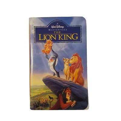 Walt Disney Masterpiece The Lion King VHS 2977 - Clamshell Case - GUC - Image 1 of 4