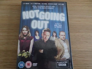 NOT GOING OUT SERIES 1-3 DVD SET   *Lee Mack , Tim Vine*  FREE P&P - Picture 1 of 1