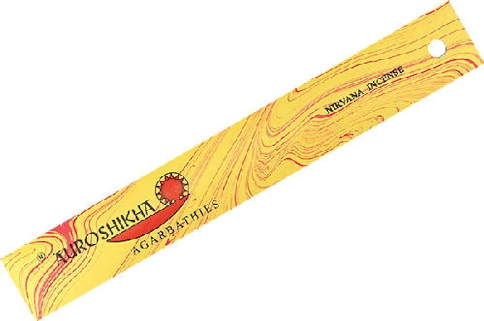 TWO PACK: Nirvana, Auroshikha Incense, Two 10 Gram (8-15 Stick) Packages - Imagem 1 de 1