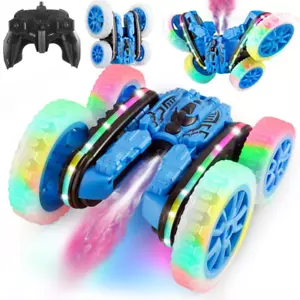 Remote Control Stunt Car - 4WD 360° Rotation Double-Sided Flipping and Spinning - Picture 1 of 9