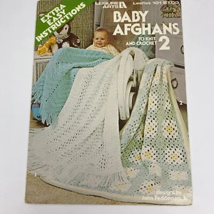 Baby Afghans 2 To Knit And Crochet (Leisure Arts Leaflet 101) John Feddersen, Jr - Picture 1 of 4