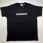 BURBERRY Men's Logo Print T-Shirt Short Sleeves - Black