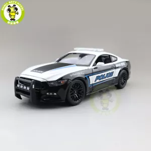 1/18 2015 Ford Mustang GT Police Car 911 Maisto 31397 Diecast Model Toy Car - Picture 1 of 13