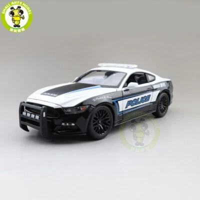 1/18 2015 Ford Mustang GT Police Car 911 Maisto 31397 Diecast Model Toy Car - Image 1 of 4