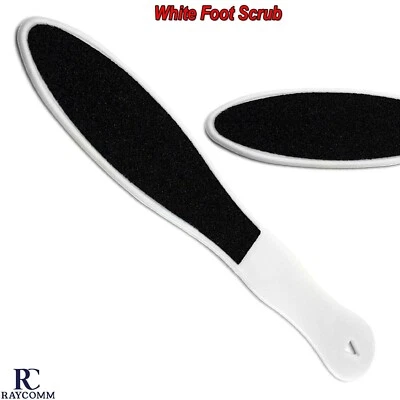 Foot Rasp File Scrubber Hard Dead-Rough Skin Callus Remover Dual Sided Pedicure - Image 1 of 4