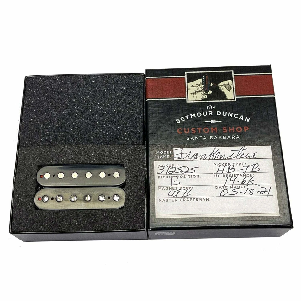 Seymour Duncan Custom Shop EVH Frankenstein Humbucker Pickup Black 52mm - Image 1 of 1