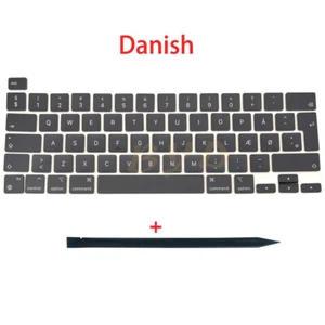 Laptop Danish Keycaps For Macbook Pro Retina 13" M1 A2338 Key Cap Keyboard 2020 - Picture 1 of 4