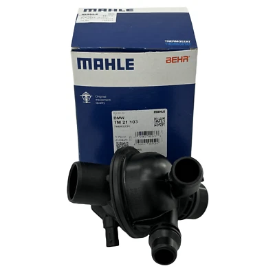 Mahle Thermostat Assembly For BMW 535i 550i 740i 3.0L 11537601159 TM21103 - Image 1 of 4