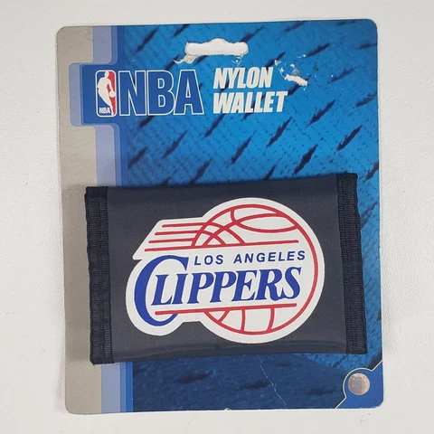 NBA Los Angeles Clippers Nylon Tri-Fold Wallet Cover