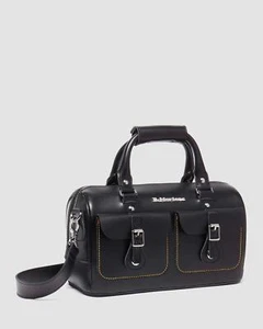 Bolso Dr. Martens con asa superior negro con correa para el hombro 40758001 auténtico - Imagen 1 de 8