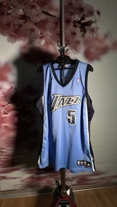 Utah Jazz Carlos Boozer #5 Basketball-NBA Adidas Jersey  - Picture 1 of 13