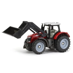 Trattore Massey Ferguson Con Pala Anteriore Di SIKU 1484 - Foto 1 di 5