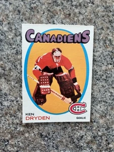 1971-72 KEN DRYDEN ROOKIE CARD OPC #45 RC Vibrant Color ๐ฅ๐ฅ - Picture 1 of 7