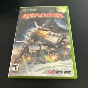 Defender - Microsoft Xbox Pristine Tested Authentic Complete W/ Registration Car - Picture 1 of 6