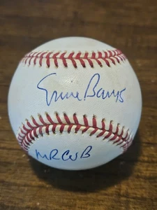 Ernie Banks "Mr. Cub" Autographed Official Major League Baseball (BAS) BQ88236 - Picture 1 of 3
