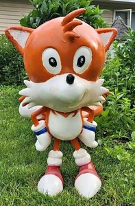 Rare Official 1992 SEGA Tails Statue – Vintage Sonic the Hedgehog Display Figure - Picture 1 of 7