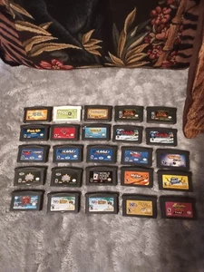 GBA Spiele Konvolut 25,gereinigt getestet,funktionstüchtig,Spaßspiele im Lot,Disney,Dora,ect. - Bild 1 von 11