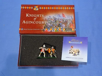 W. Britain BRITAINS Knights of Agincourt 40239 KNIGHTS DUELLING - FOOT, MIB - Image 1 of 3