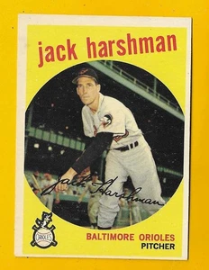 67900 1959 Topps #475 Jack Harshman ORIOLES EX/MT++ - Bild 1 von 3