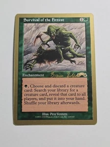 Survival of the Fittest (Gold Border World Championship Version) x1 MTG ENGLISCH - Bild 1 von 8