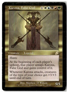 MTG Karona, False God - Scourge Heavily Played English - Picture 1 of 2